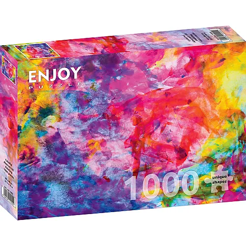Enjoy Puzzle Colourful Abstract Oil Painting - 1000 Teile