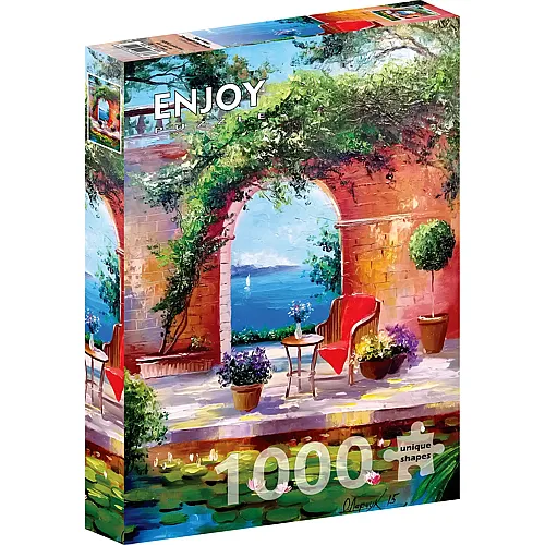 Enjoy Puzzle Sea View Through the Arch - 1000 Teile