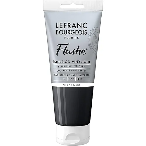Lefranc Bourgeois Lfb Flashe Acryl 80ml Tube Paynesgrau