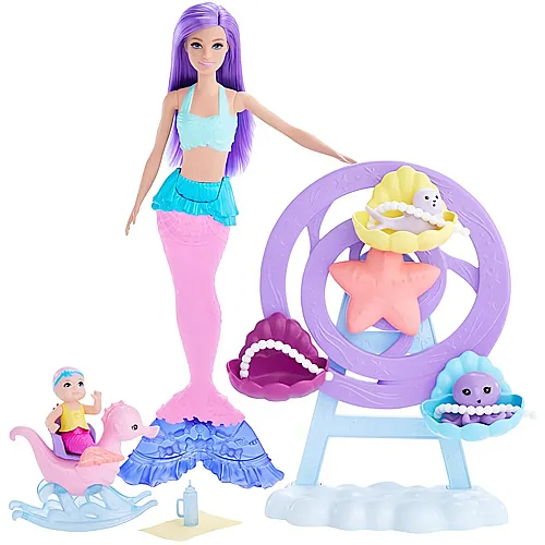 Barbie Dreamtopia Meerjungfrau Pflege-Spielset