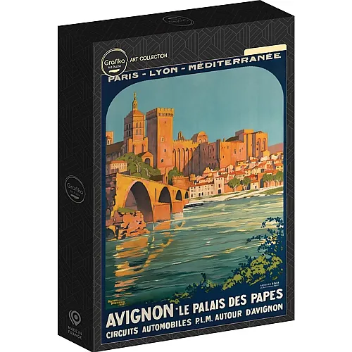 Avignon, der Papstpalast, 1922 500Teile