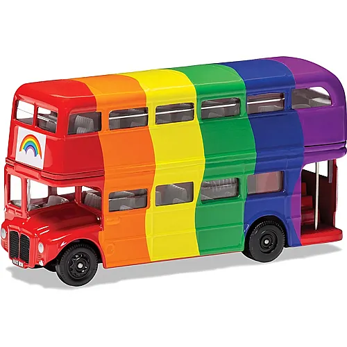 Corgi London Bus - Rainbow