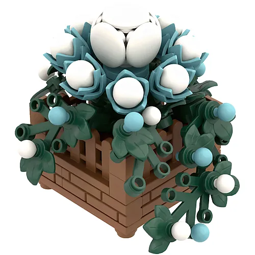 Mini Blume Azur blossom - 128 Teile