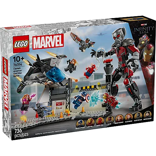 Captain America: Civil War Actionduell 76314