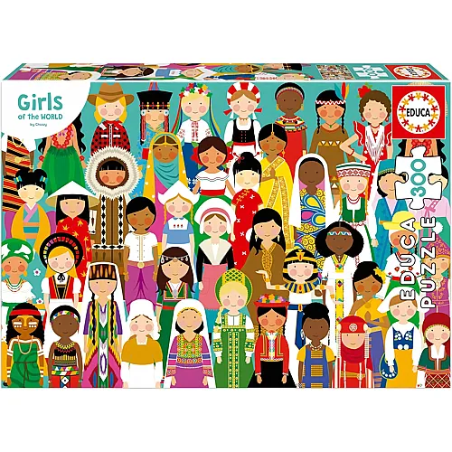 Girls of the World 300Teile