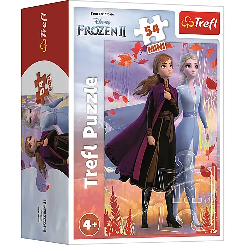 Trefl Puzzle In the world of Anna and Elsa - Disney Frozen II - 54 Teile