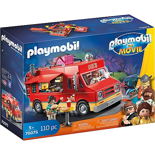 PLAYMOBIL The Movie Del's Food Truck (70075)