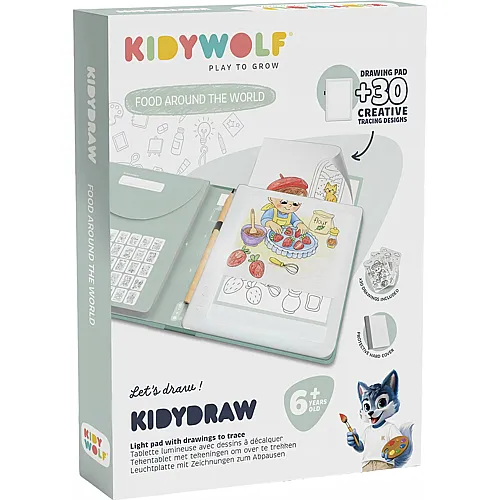 Kidywolf Leuchtende Designtafel, Mahlzeiten