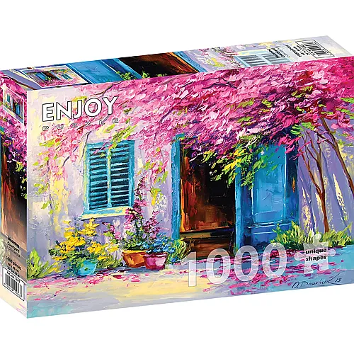 Enjoy Puzzle Blooming Courtyard - 1000 Teile