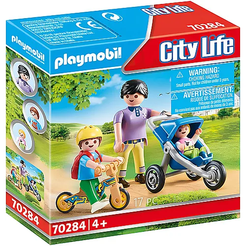 PLAYMOBIL City Life KiTa Mama mit Kindern (70284)