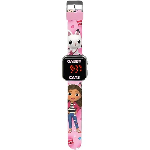 Accutime LED Uhr Gabby's Dollhouse
