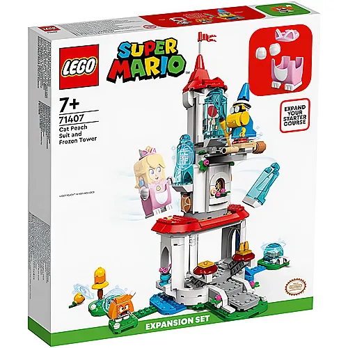 LEGO Super Mario Katzen-Peach-Anzug und Eisturm Erweiterungsset (71407)