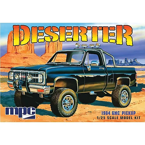 MPC Models 1984 GMC Pickup Weiss