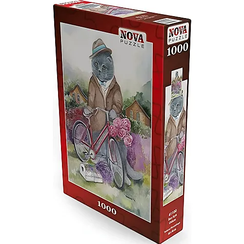 Nova Puzzle British Cat - 1000 Teile