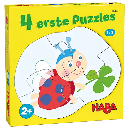 HABA 4 erste Puzzles Auf der Wiese