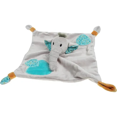 Schmusetuch Elefant - 23 cm