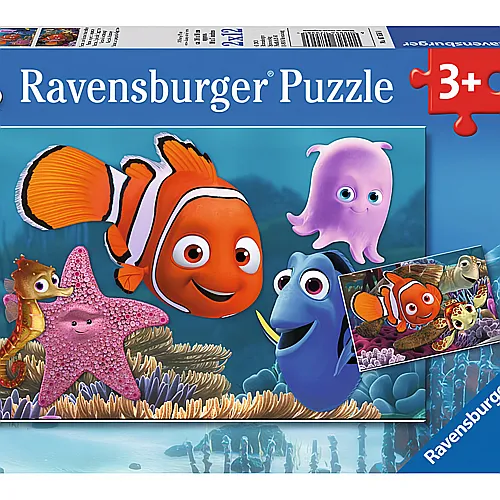 Ravensburger Puzzle Disney Findet Dorie Nemo der kleine Ausreisser (2x12)
