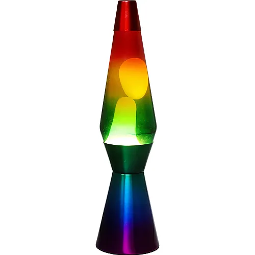 Fl�ssige Lavalampe Rainbow 40cm