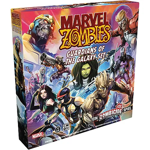 CMON Marvel Zombies: Guardians of the Galaxy � Ein Zombicide Spiel, Erweiterung, Kennerspiel, Dungeon Crawler, 1-6