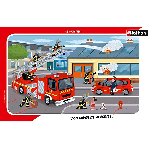 Nathan Puzzle Feuerwehrleute - 15 Teile