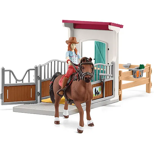 Schleich Horse Club Pferdebox mit Hannah & Cayenne