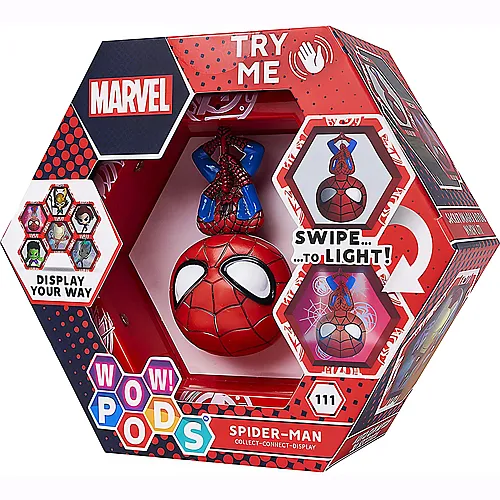 Wow! Stuff Wow! Pods Spiderman mit Licht
