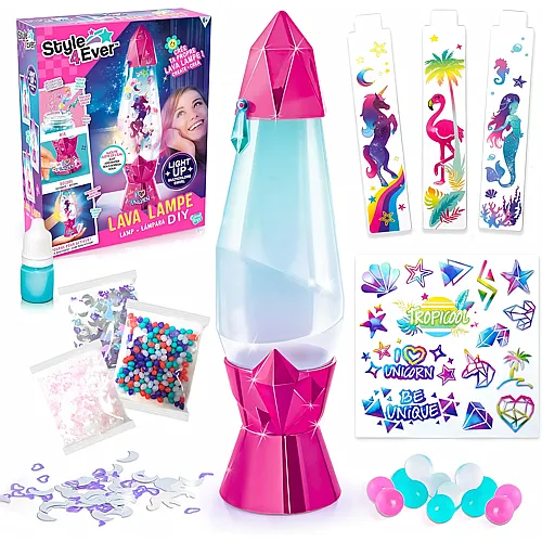 Canal Toys Machen Sie Ihre eigene Lavalampe mit Aufklebern