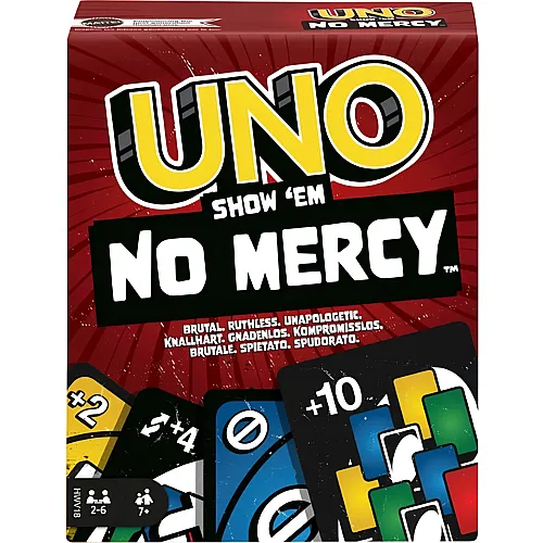 Mattel Games UNO No Mercy (mult)