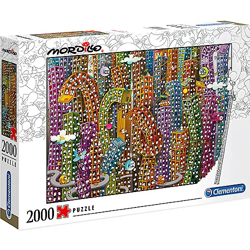 Clementoni Puzzle Mordillo Jungle (2000Teile)
