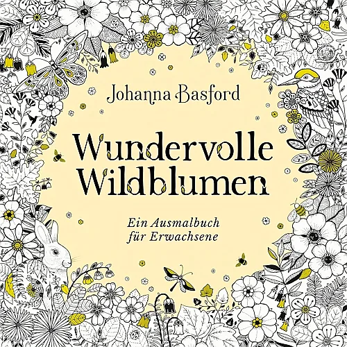 Riva Wundervolle Wildblumen Malbuch