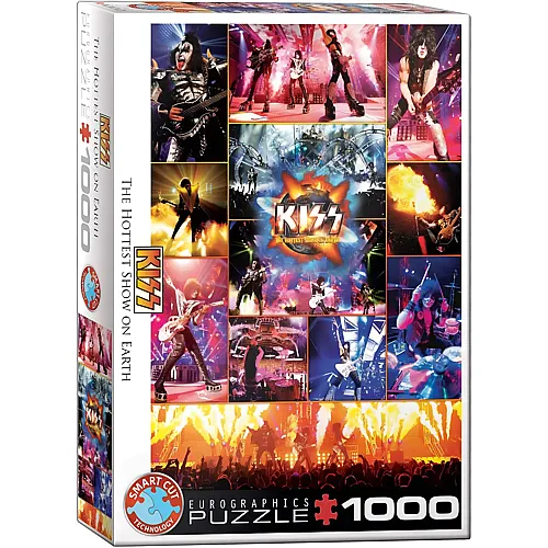 Eurographics Puzzle KISS The Hottest Show on Earth - 1000 Teile