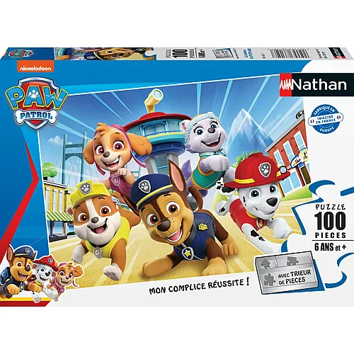 Nathan Puzzle Paw Patrol Adventures - 100 Teile