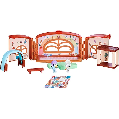Moose Toys Bluey School Friends Theme School