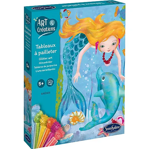 Glitzerbilder Meerjungfrauen