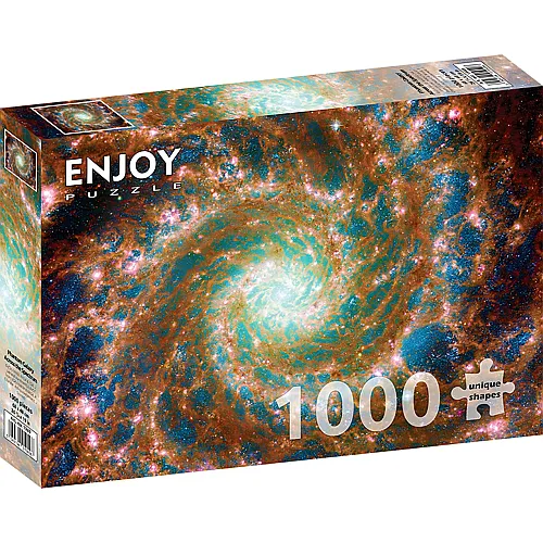 Enjoy Puzzle Phantom Galaxy Across the Spectrum - 1000 Teile