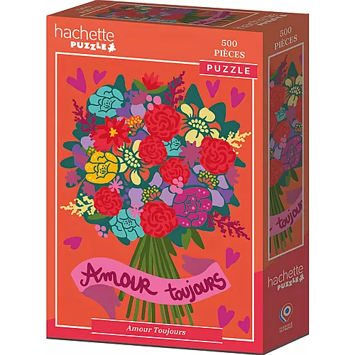Hachette Puzzle Amour Toujours (500Teile)