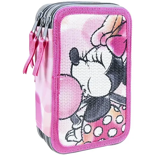 Minnie Mouse - Sch�leretui mit 3 F�chern