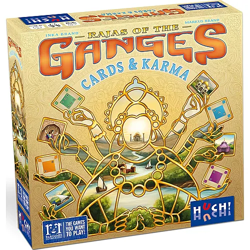 HUCH Rajas of the Ganges - Cards & Karma (mult)