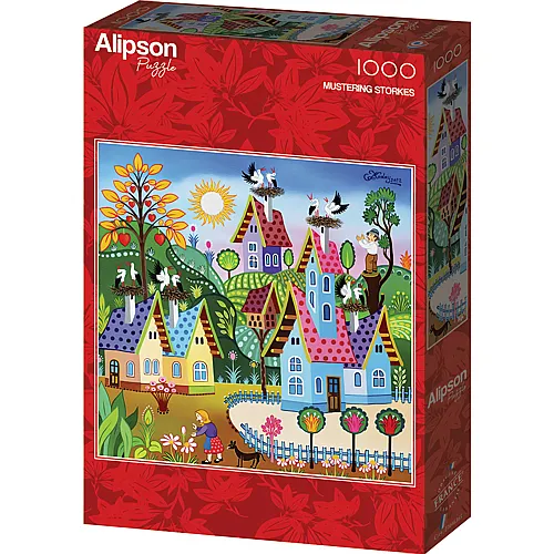 Alipson Puzzle Mustering Storkes - 1000 Teile