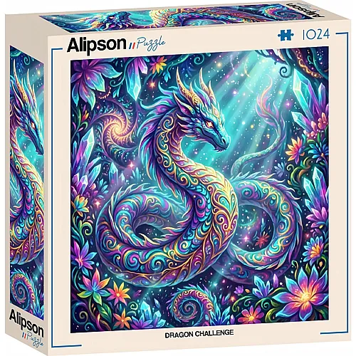 Alipson Puzzle Puzzle 1000 Teile Dragon Challenge