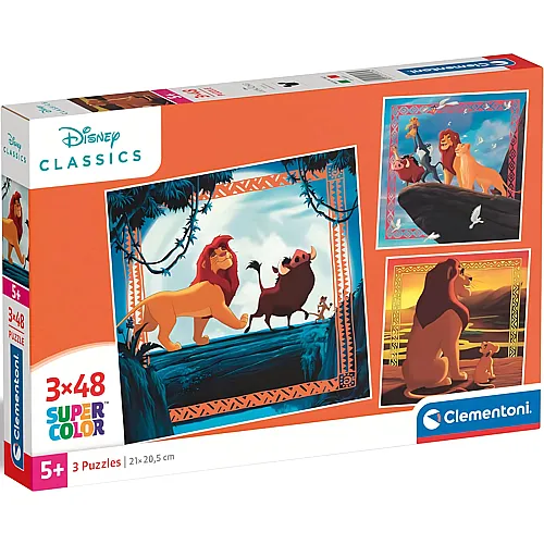 Clementoni Puzzle Der K�nig der L�wen (48Teile)