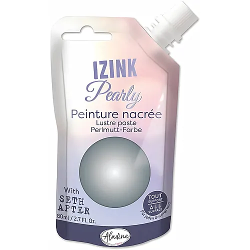 Aladine Izink Pearly Silber - 80 ml