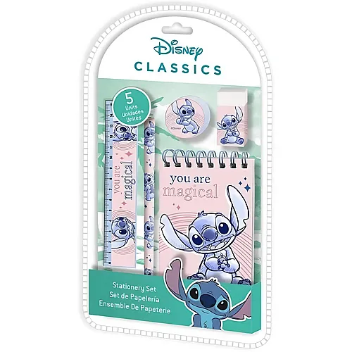 Kids Licensing Lilo & Stitch Schreibset - 5 Teile