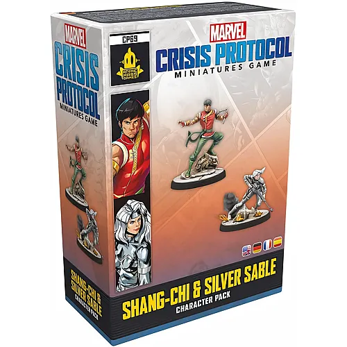 Atomic Mass Games Marvel Crisis Protocol Shang-chi & Silver Sable (mult)