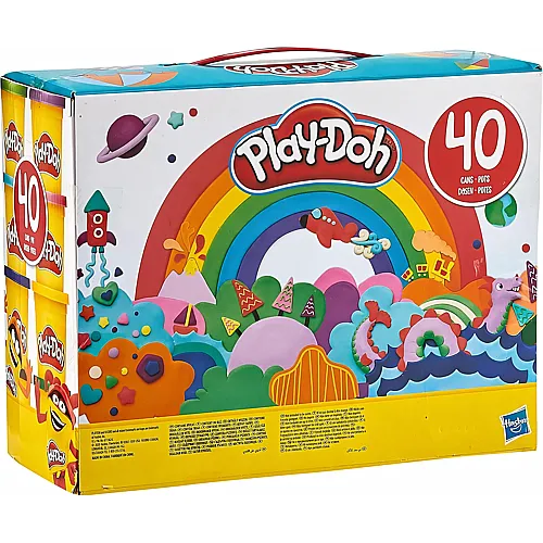 Play-Doh Classic Knetset Megapack - 40 x 85 g