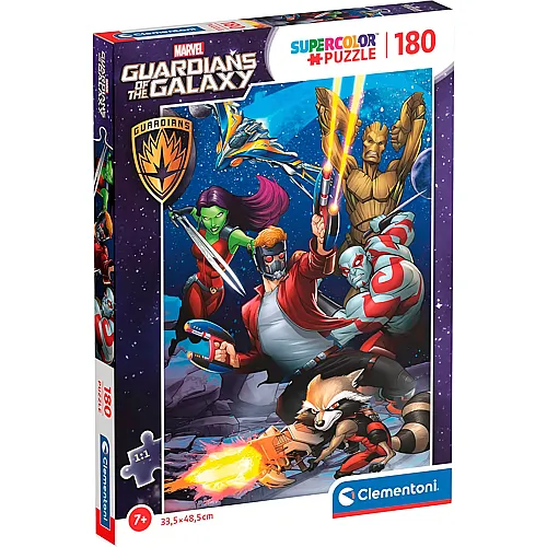 Clementoni Puzzle Supercolor Guardians of the Galaxy - 180 Teile