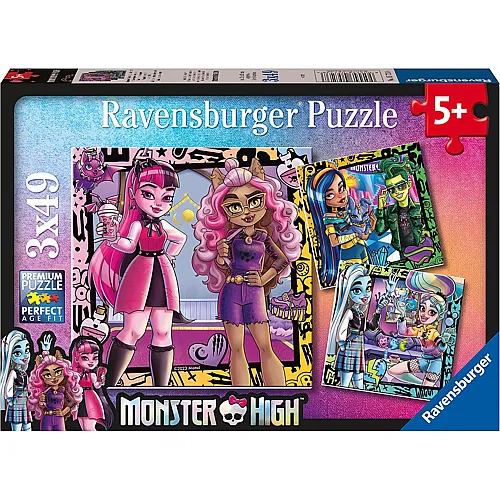 3in1 Monster High 49Teile
