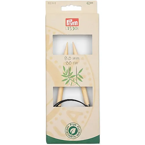 Prym Aiguilles circulaires en BAMBOU