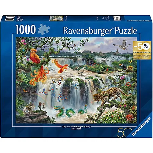 Ravensburger Puzzle Fantastischer Wasserfall von Iguaz� - 1000 Teile