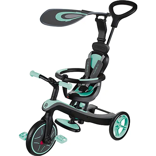 4in1 Laufrad & Dreirad Trike Explorer Mint
